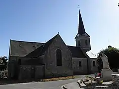 L'église paroissiale Saint-Pierre.