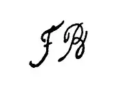 signature de Friedrich August Brand