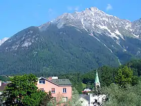 Vue depuis Innsbruck.