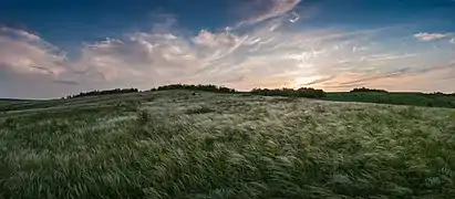 Brandouchkin au coucher du soleil, patrimoine naturel.