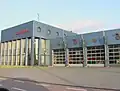 La caserne moderne des pompiers de la ville de Zaventem, dans le Brabant flamand