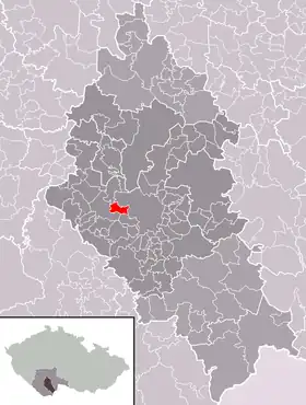 Localisation de Branišov
