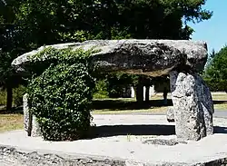 Dolmen de Peyrelevade, ou de la Pierre levée