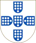 Armoiries du royaume de Portugal de 1139 à 1247