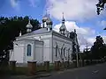 Vue de l'église orthodoxe de l'Assomption (Ouspenskaïa) à Braslaw