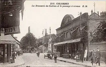 Brasserie du Cadran, Colombes (1920)