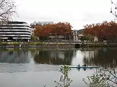 Brasserie L'Ouest, Rives de Saône de Lyon.