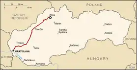 Image illustrative de l’article Ligne 120 (chemin de fer slovaque)