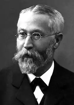 Portrait de Ferdinand Braun en 1909.