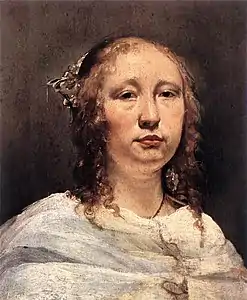 Jeune Femmevers 1665, Musée de Gand