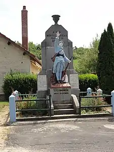 Monument aux morts de Braye-en-Laonnois.