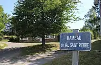 Le hameau du Val-Saint-Pierre.