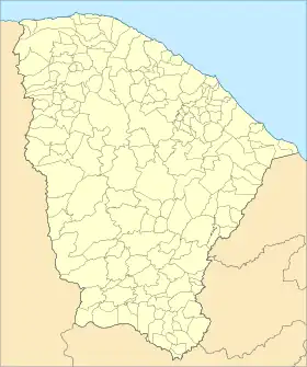 Voir sur la carte administrative du Ceará