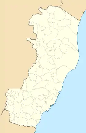 Voir sur la carte administrative d'Espírito Santo