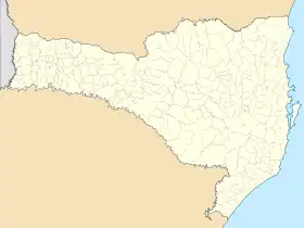 (Voir situation sur carte : Santa Catarina)