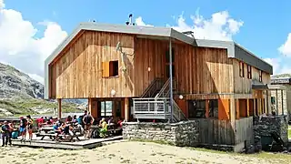 Refuge du Col de la Vanoise en 2017.