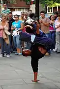 Breakdancer en 2005.