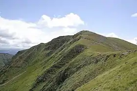 Vue du sommet du Brebeneskul.