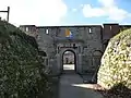 L'entrée de la citadelle de Bréhat