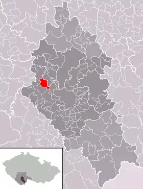 Localisation de Břehov