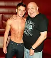 Brent Corrigan avec un fan.