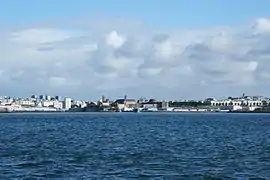 Brest vue de la rade.