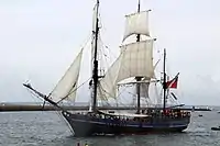 L'Earl of Pembroke à Brest en 2012.