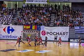 Le Brest Bretagne Handball à domicile en 2016
