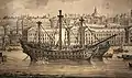 Brest : le port en Penfeld (1777, Louis-François Cassas) 3
