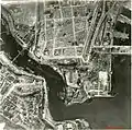 Vue aérienne de Brest en 1946