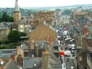 Vue depuis l'église Saint-Léonard.