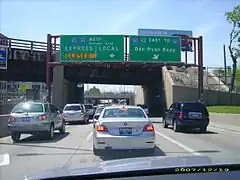 Panneaux de signalisation, installés par le CDOT.