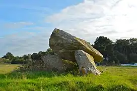 Dolmen dit La Pierre Levée de Soubise.