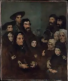 Pêcheurs bretons et leurs familles (vers 1880-1885), New York, Metropolitan Museum of Art.