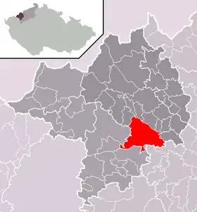 Localisation de Březno