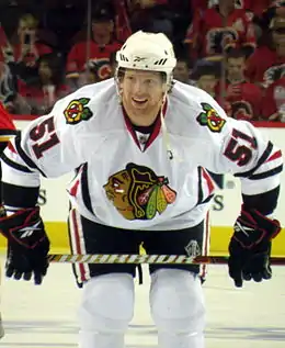 Description de l'image Brian Campbell Hawks.JPG.