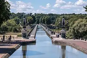 Le pont-canal de Briare.