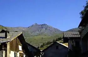 Vue du sommet du Bric Froid depuis le Roux d'Abriès.