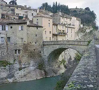 Pont sur l'Ouvèze à Vaison-la-Romaine