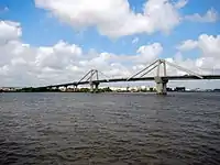 Le pont Pumarejo à Barranquilla, Colombie.