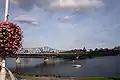 Le pont vu depuis le parc Jacques-Cartier de Gatineau