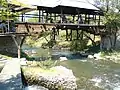 La terrasse restaurant du pont en bois de Valjevo