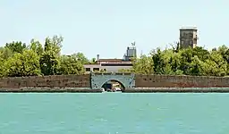 Le pont sur le rio Nicelli.