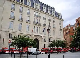 La caserne des sapeurs-pompiers de Paris.