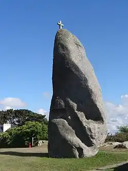 Image illustrative de l’article Menhir de Pontusval