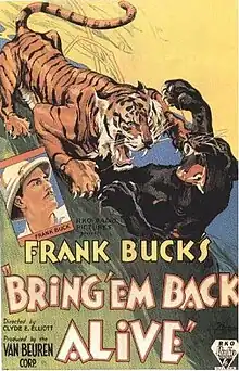 Description de l'image Bring 'Em Back Alive (1932) film poster.jpg.