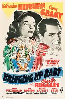 Description de l'image Bringing Up Baby (1938 poster).jpg.