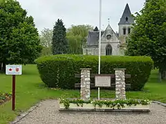 Le mémorial des Canadiens.