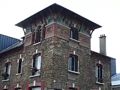Rue Davoust, ancienne maison de maître des moulins Pietrement.