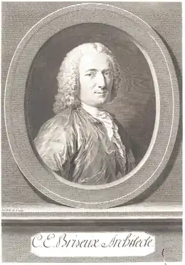 Charles-Étienne Briseux, dessiné par Witte lui-même;